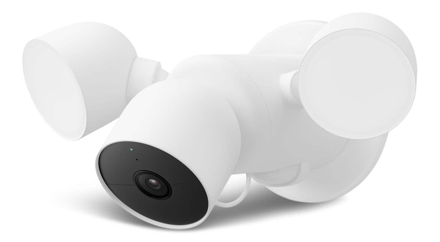 Google 1080p HD Nest Cam with Floodlight, White