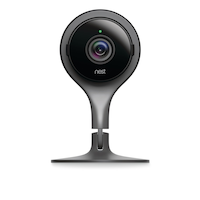 Google Nest 1080p HD  Cam Indoor Security Camera, Black Front_Flat