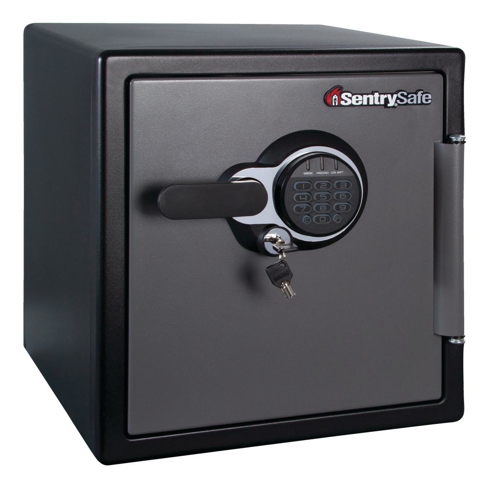 SentrySafe ExtraLarge Steel Security Fire Safe Box With Digital Keypad