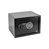 Garrison Small Steel Security Safe Box With Digital Keypad, 14.1-L, Black Front_Three_Fourths_Angled_Right