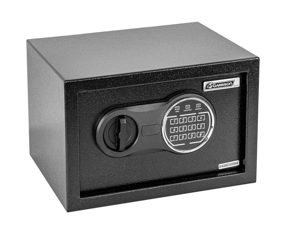 Garrison Small Steel Security Safe Box With Digital Keypad, 8.5L