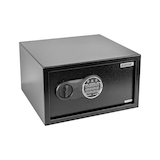 Garrison Large Steel Security Safe Box With Digital Keypad, 25-L, Black Front_Three_Fourths_Angled_Right