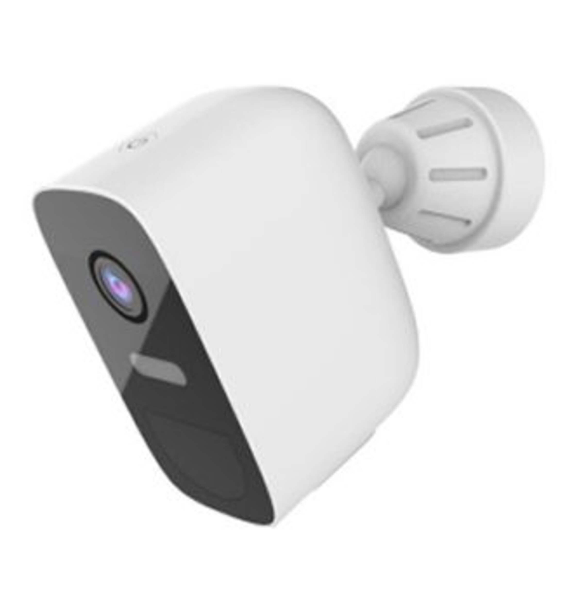 Caméra de sécurité intelligente intérieure et extérieure 1080P Geeni Freebird 2 avec pile rechargeable, blanc Front_Three_Fourths_Angled_Left