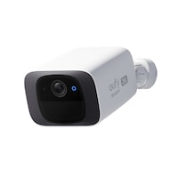 Eufy SoloCam C210 2K Wireless Wi-Fi Outdoor Security Camera w/ Smart AI, White Front_Three_Fourths_Angled_Left