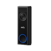 Eufy C31 2K Security Video Doorbell Camera w/ Rechargeable Battery Pack, Black