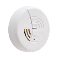First Alert Battery Smoke Alarm with Silence Button Front_Angled_Right