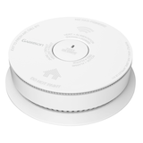 Détecteur de fumée et de monoxyde de carbone câblé Garrison avec alerte vocale Front_Elevated