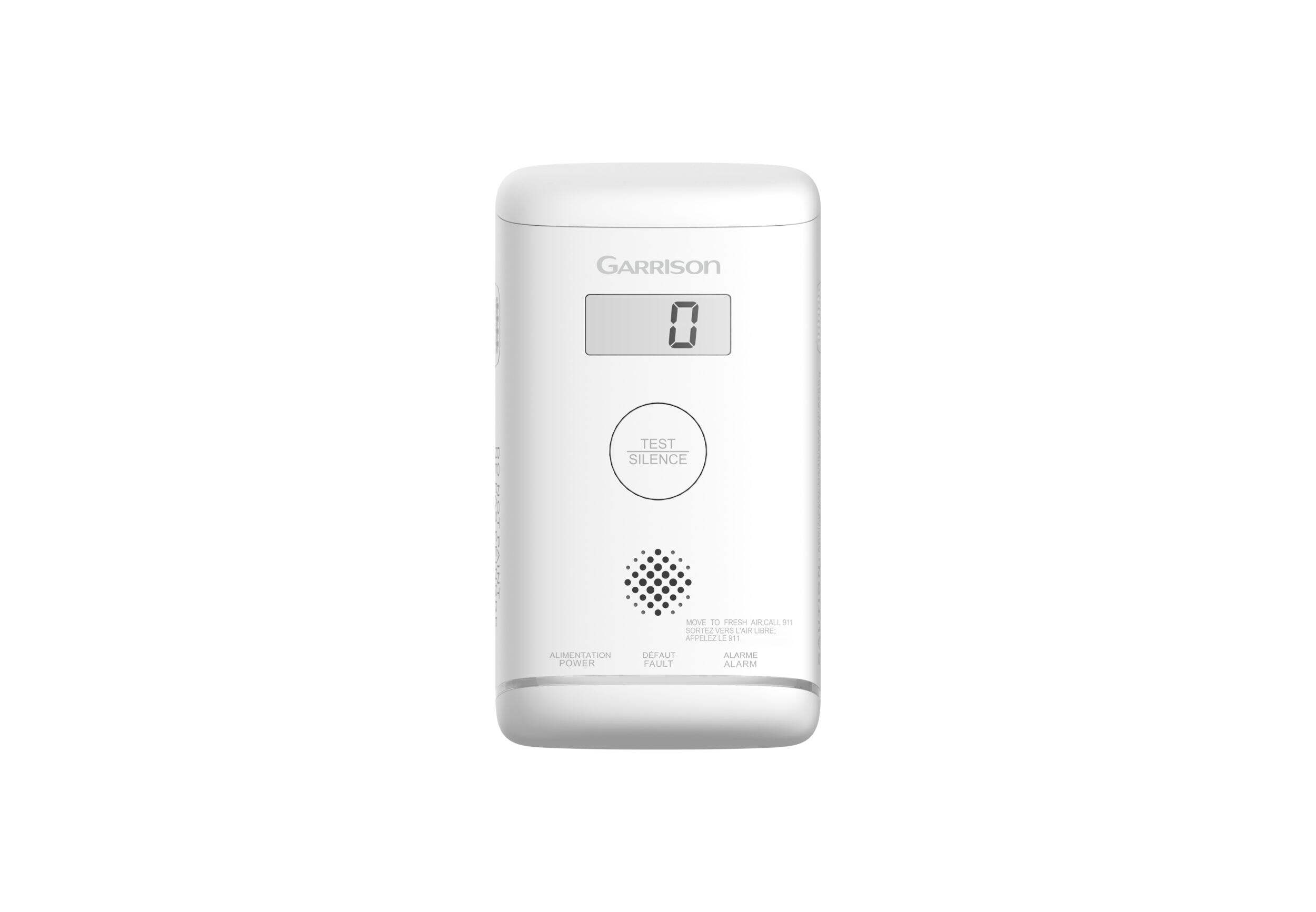 Garrison Plug-In Carbon Monoxide Alarm with Battery Backup Front_Flat