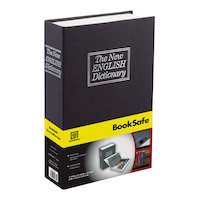 Safewell Dictionary Diversion Book Safe with Combination Lock Front_Angled_Right