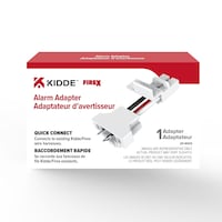 Adaptateur pour avertisseur de fumée/monoxyde de carbone câblé Kidde