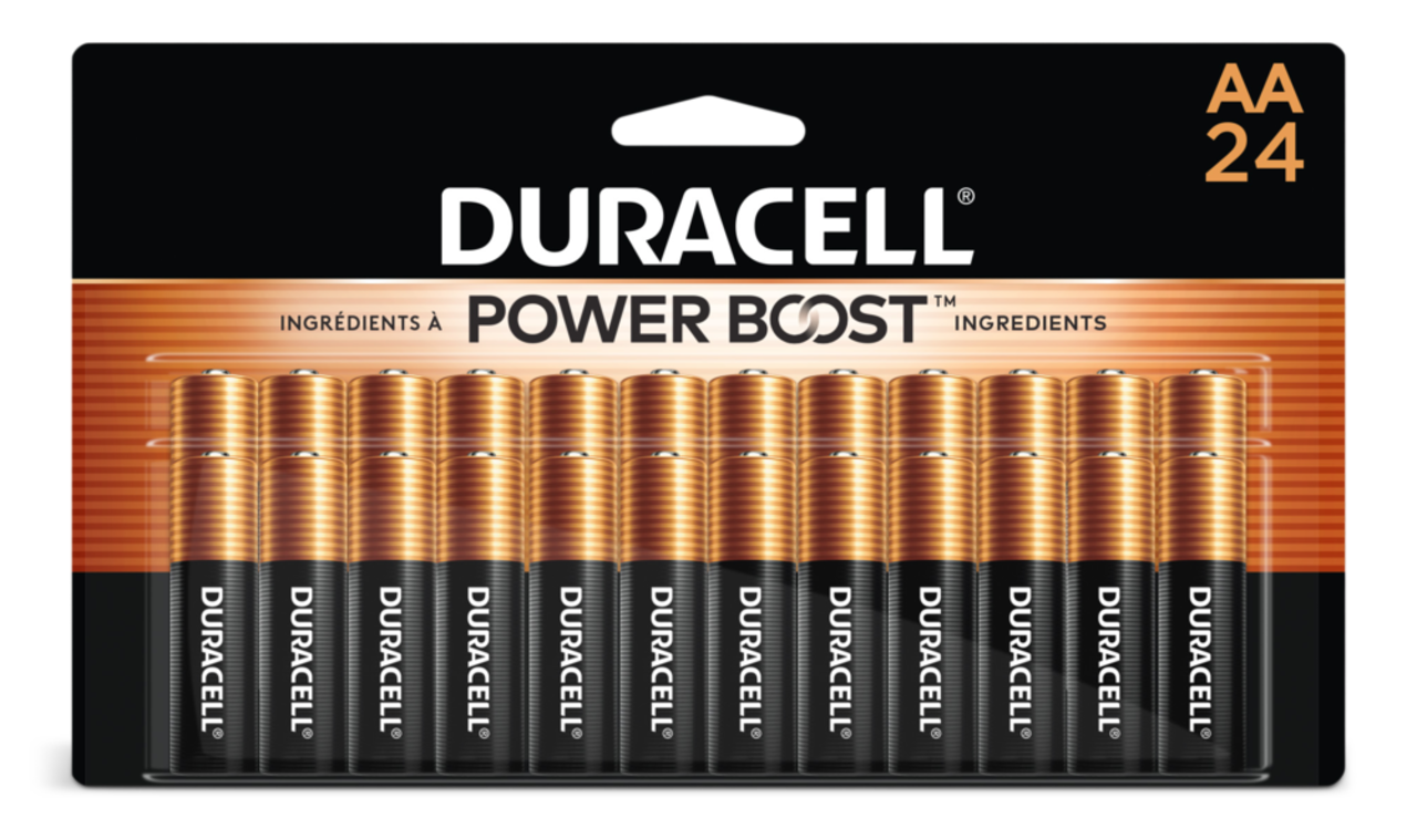 Piles AAA Duracell Coppertop, alcalines, paq. 16