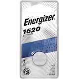 Energizer 1-pk CR1620 3V / 3 Volt Lithium Coin Cell Battery Front_Flat