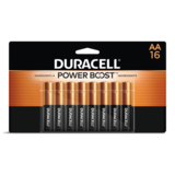Duracell Coppertop AA Alkaline Batteries, 16-pk Front_Flat