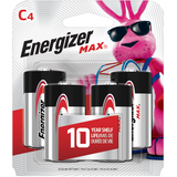 Energizer Max4-pk C Alkaline Batteries, Long Lasting, All Purpose Front_Flat