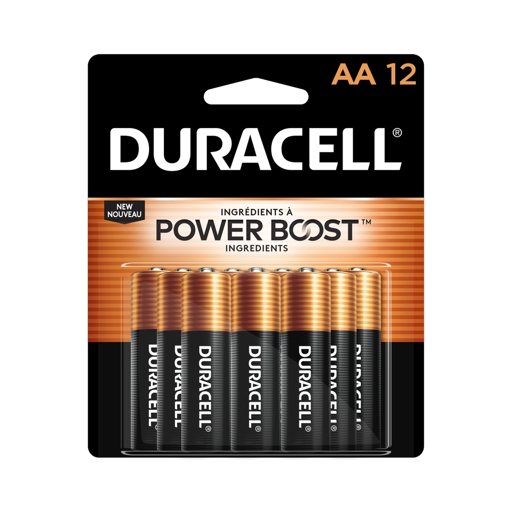 Duracell Coppertop AA Batteries, Alkaline,12pk Canadian Tire