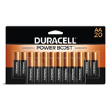 Duracell Coppertop AA Batteries, Alkaline, 20-pk Front_Flat