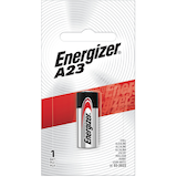 Energizer 12V / 12 Volt Alkaline A23 Battery, Long Lasting, All Purpose, 1-pk Front_Flat