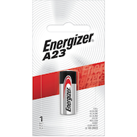 Energizer 12V / 12 Volt Alkaline A23 Battery, Long Lasting, All Purpose, 1-pk Front_Flat