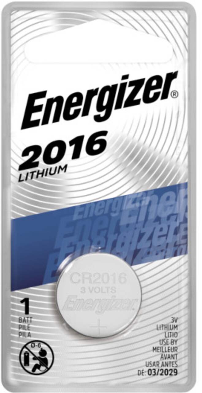 Pile bouton Lithium CR 2016 - 3 Volts