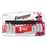 Energizer Max 20-pk AA Alkaline Batteries, Long Lasting, All Purpose Front_Flat