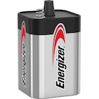 Energizer 1 pk 6V 6 Volt Square Alkaline Lantern Battery Long
