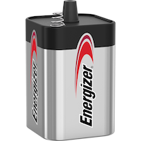 Energizer 1-pk 6V / 6 Volt Square Alkaline Lantern Battery, Long Lasting