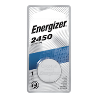Energizer 1-pk CR2450 3V / 3 Volt Lithium Coin Cell Battery, Long Lasting, All Purpose