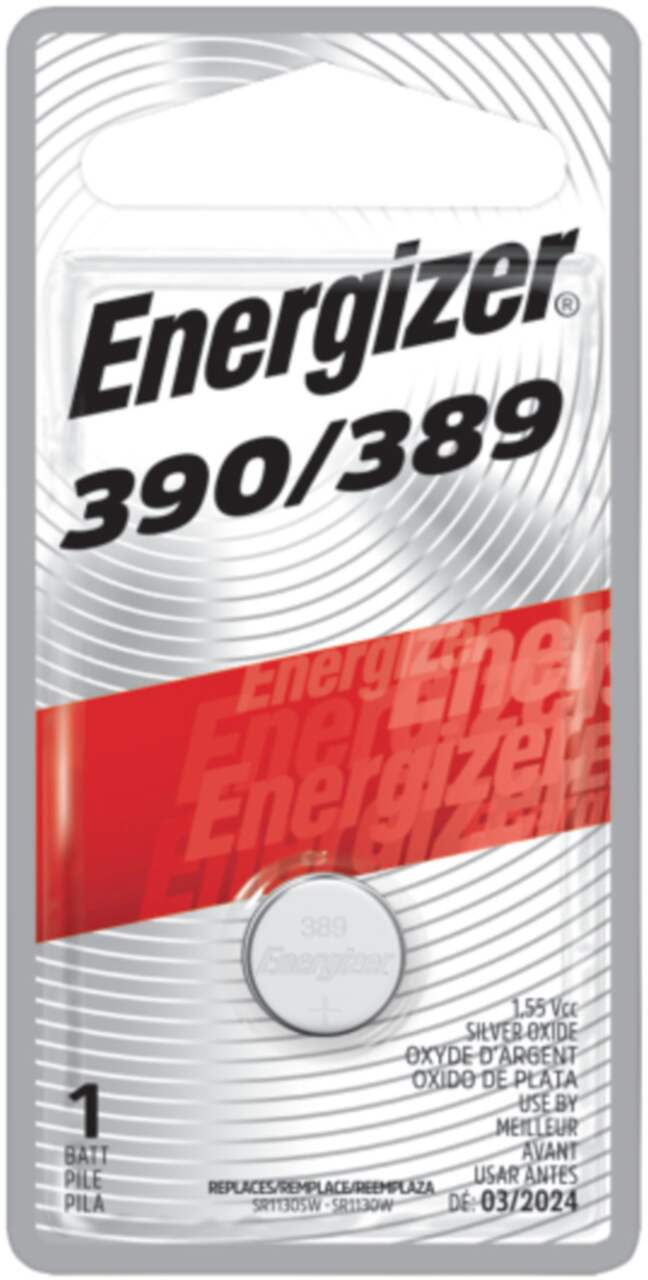 ▷ Piles Boutons Oxyde d'Argent Energizer 390 389 (1 Unité)