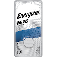 Energizer 1-pk CR1616 DL1616 3V / 3 Volt Lithium Coin Cell Battery, Long Lasting, All Purpose Front_Flat