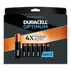  Duracell Optimum AAA Batteries with Power Boost