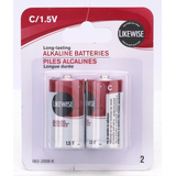 Likewise C Batteries, 2-pk