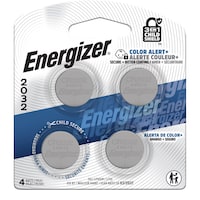 Energizer 4-pk CR2032 3V / 3 Volt Lithium Coin Cell Batteries, Long Lasting