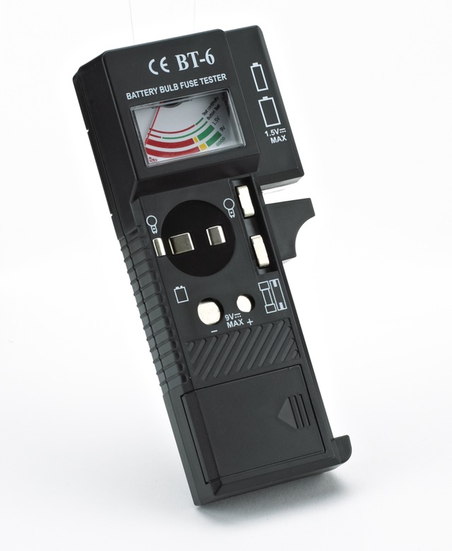 Certified Universal Battery Tester / Checker, AAA, AA, C, D, 9V