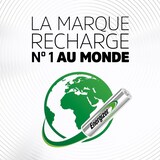 Piles rechargeables AAA NiMH 800 mAh Energizer NH12BP-2, préchargées, tout usage, paq. 2 Composite_or_Mixed