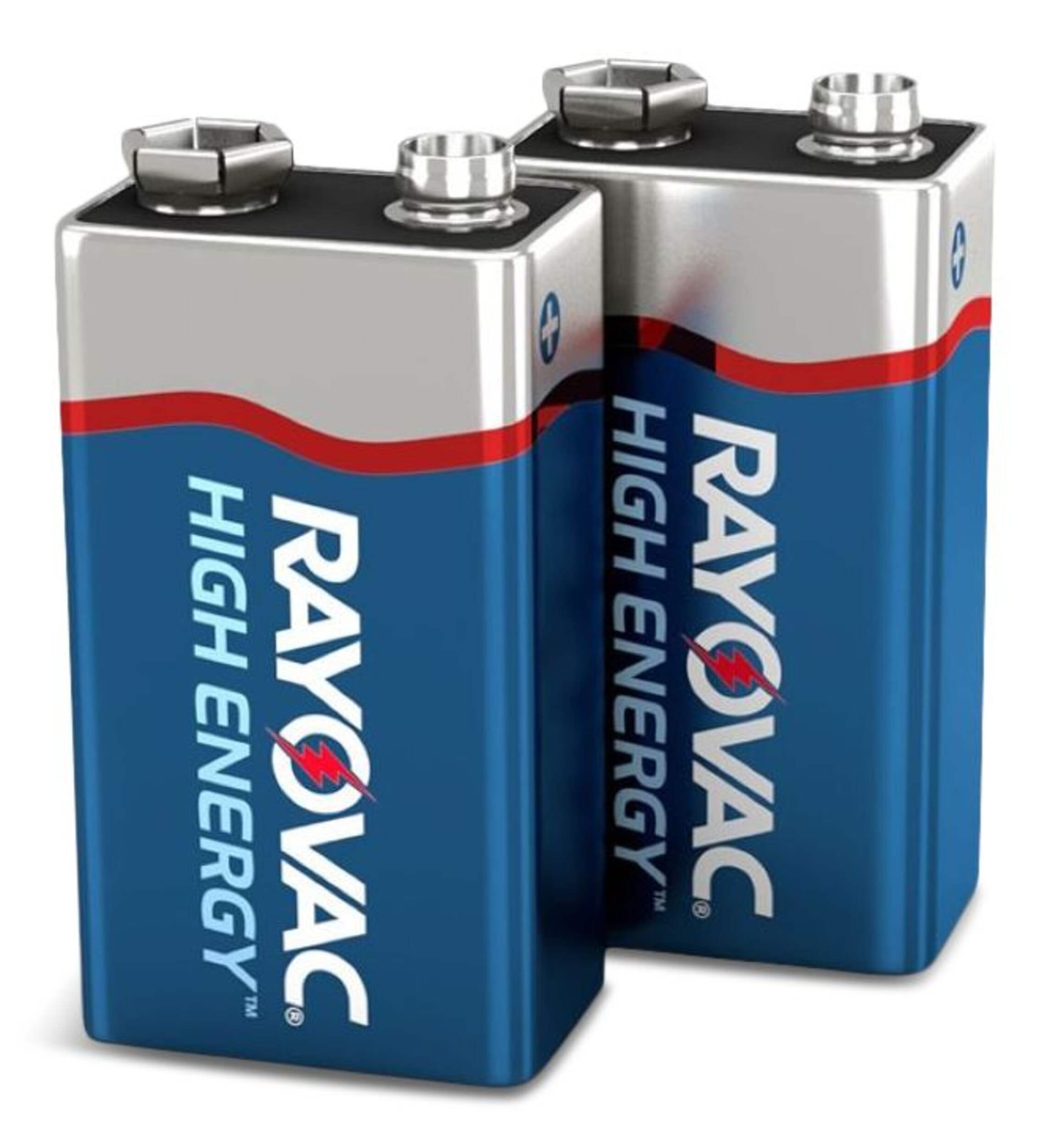 Rayovac HIGH ENERGY™ 4pk 9V / 9 Volt Alkaline Batteries, Long Lasting