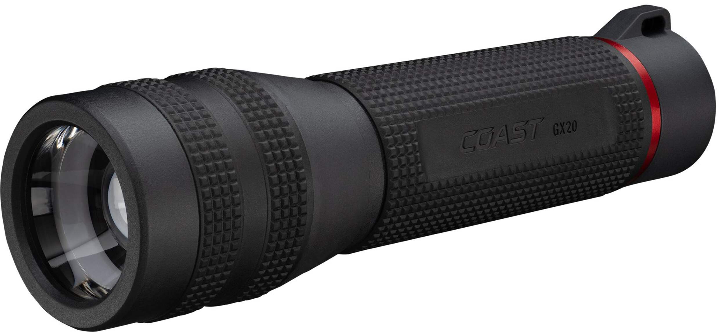 Lampe de poche double alimentation COAST GX20, 1000 lumens Front_Angled_Left