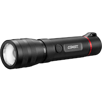 COAST G62R Rechargeable Flashlight 1000 Lumens, 2-pk Front_Angled_Left