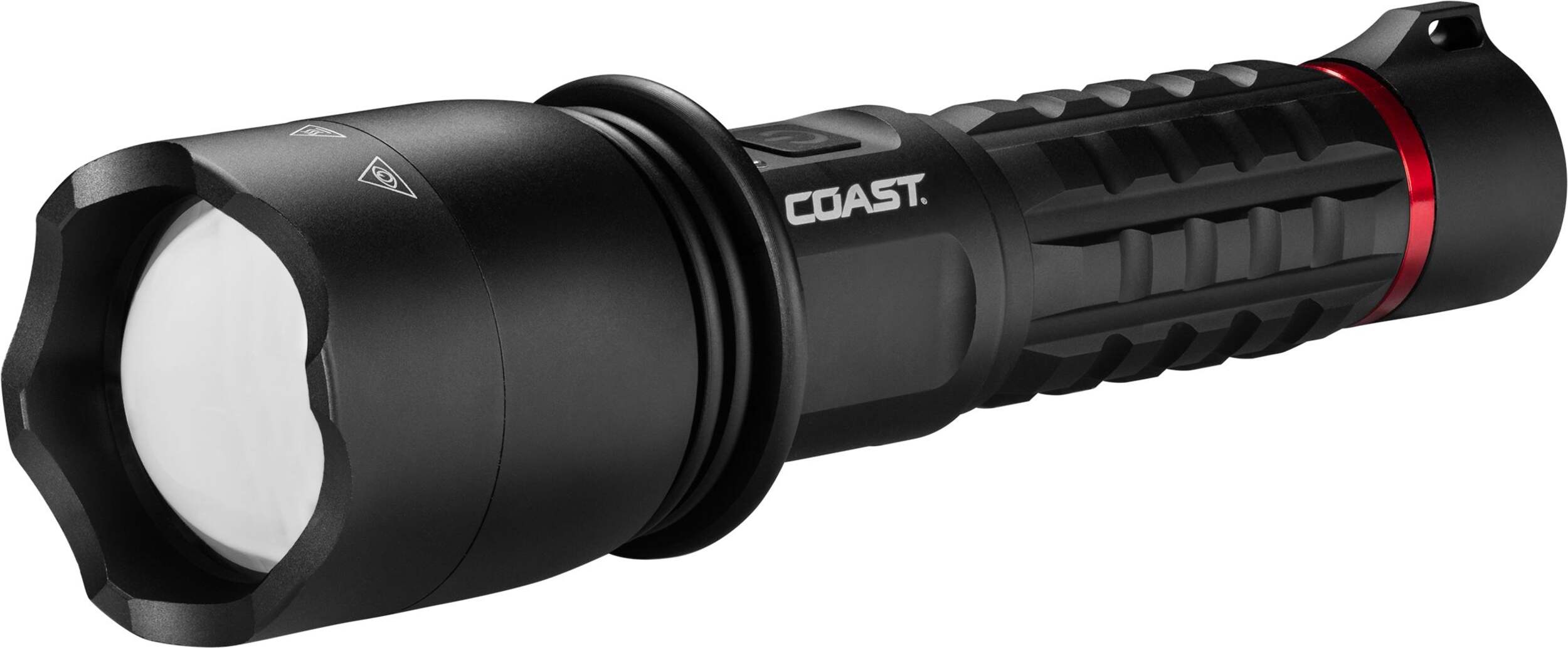 COAST XP20R Rechargeable Flashlight 4000 Lumens Front_Angled_Left