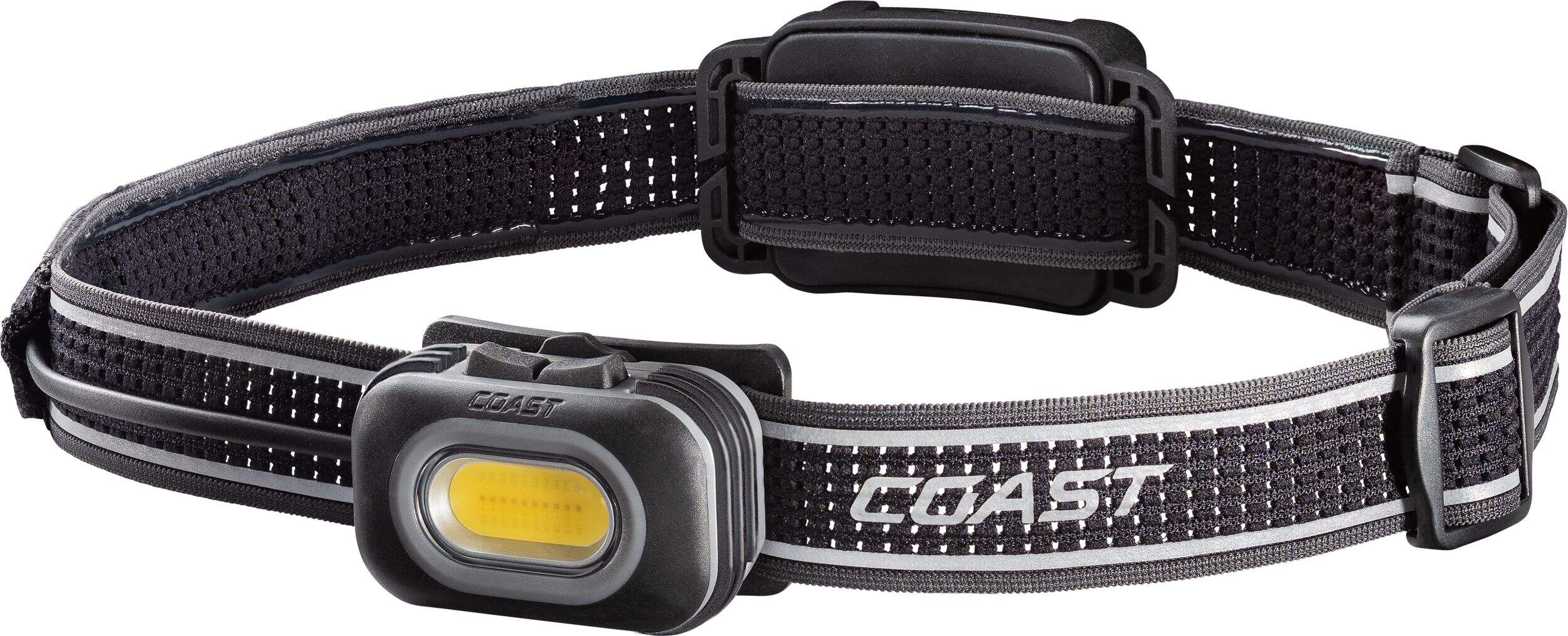 Lampe frontale double alimentation COAST RL10R, 750 lumens Front_Angled_Left