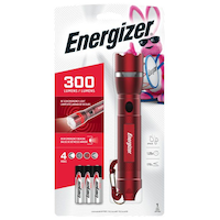 Energizer Emergency Safety Metal Flashlight 300 Lumens