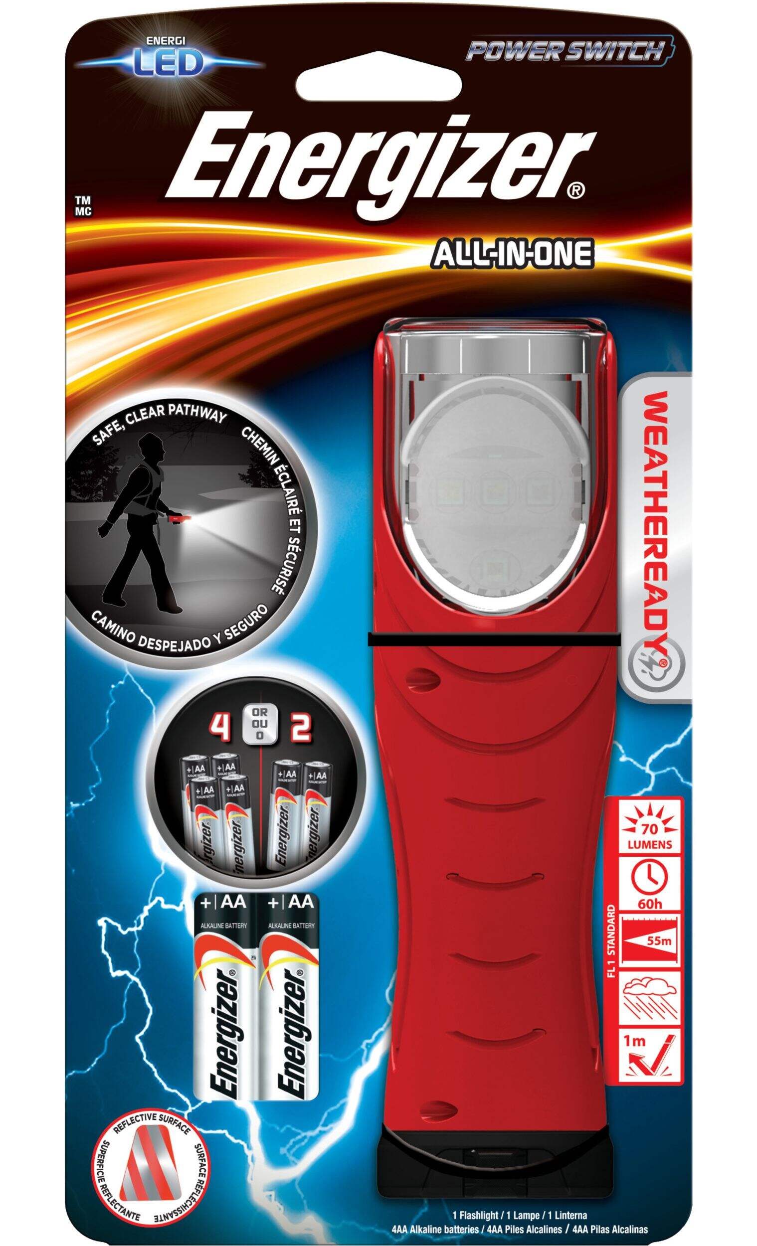 Energizer All-in-One Flashlight Front_Flat