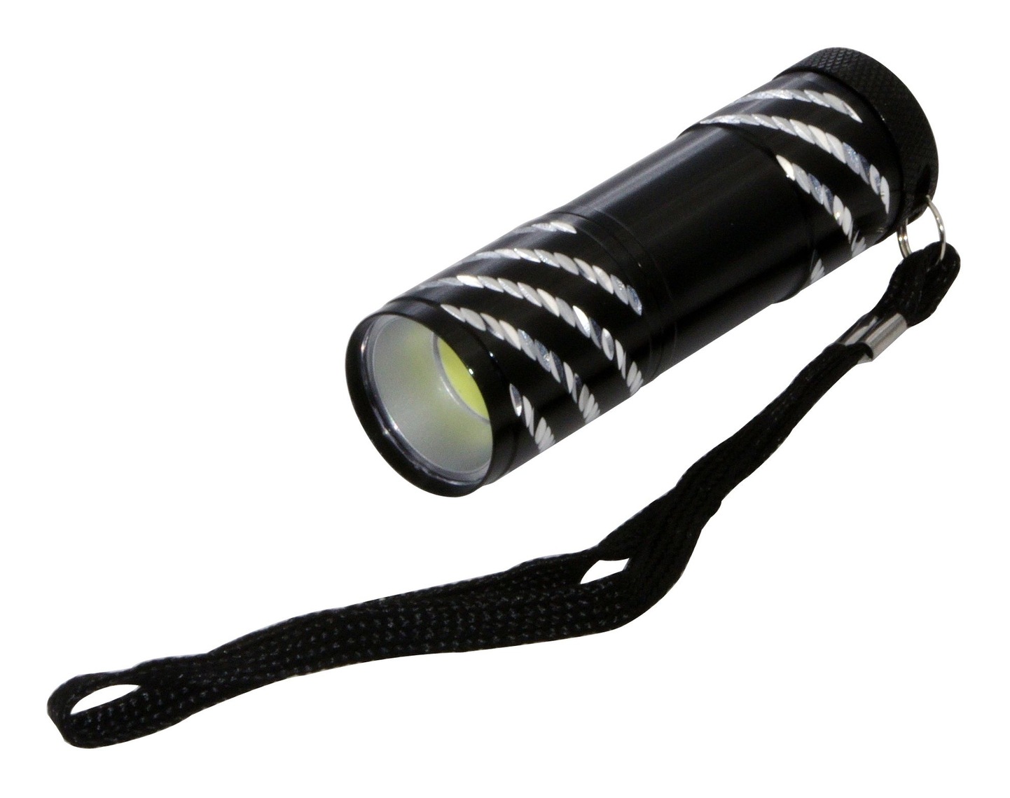 Certified 90 Lumens LED Aluminum Handheld Flashlight, Batteries