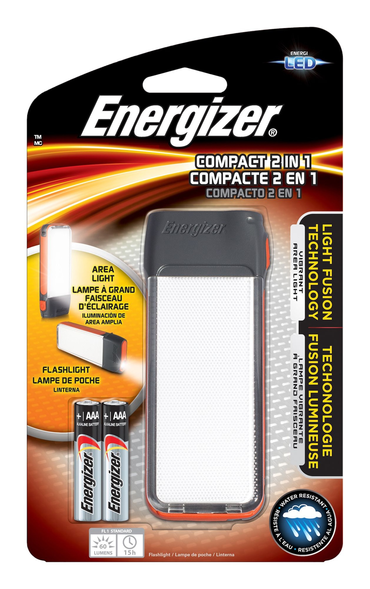 Energizer Fusion 2in1 LED Flashlight Canadian Tire