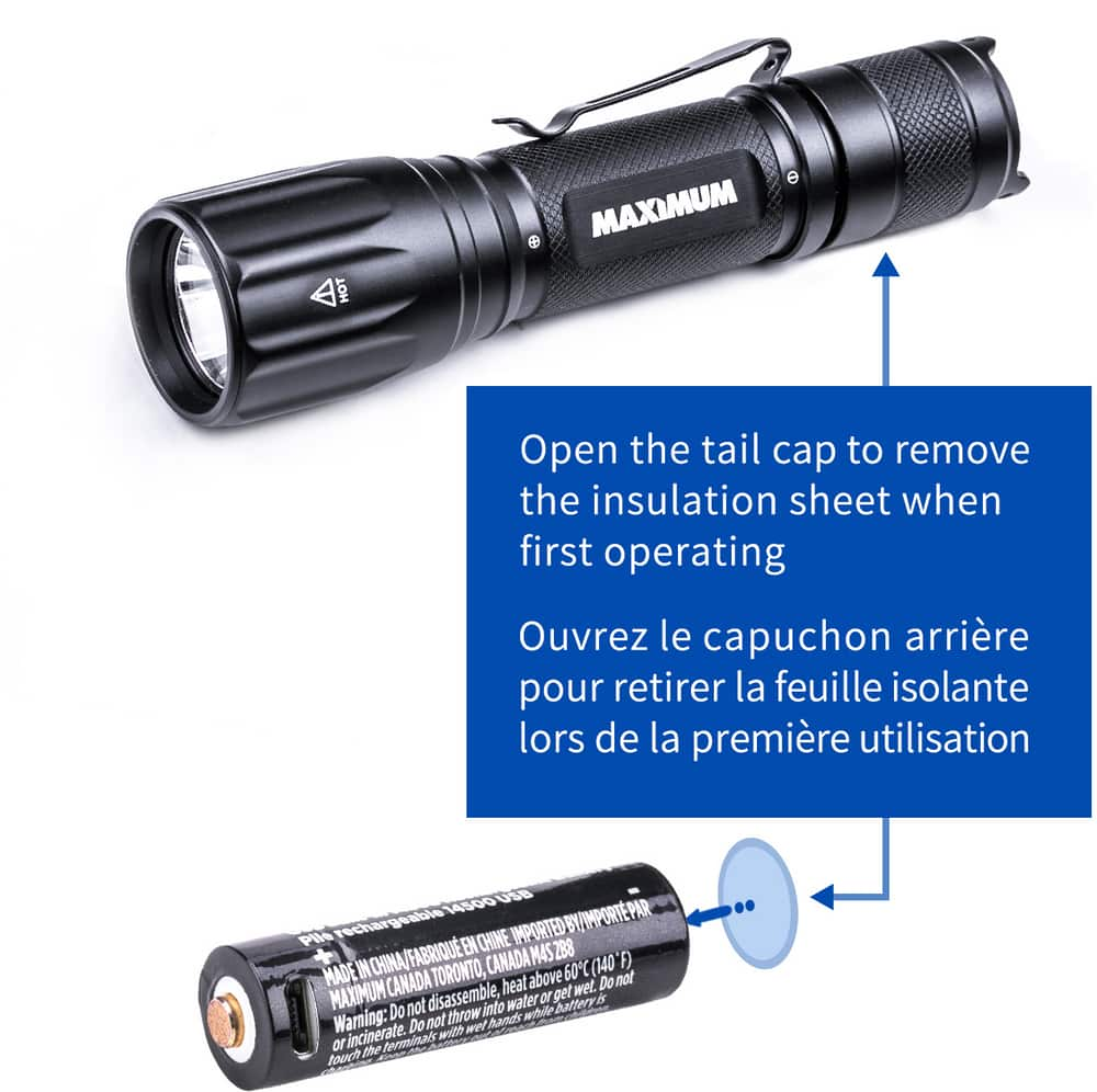 mini rechargeable torch