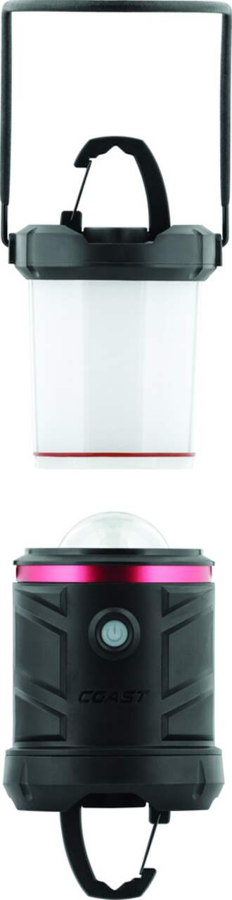 Coast EAL22 1300 Lumens Emergency Area Lantern with Carabiner and Hook