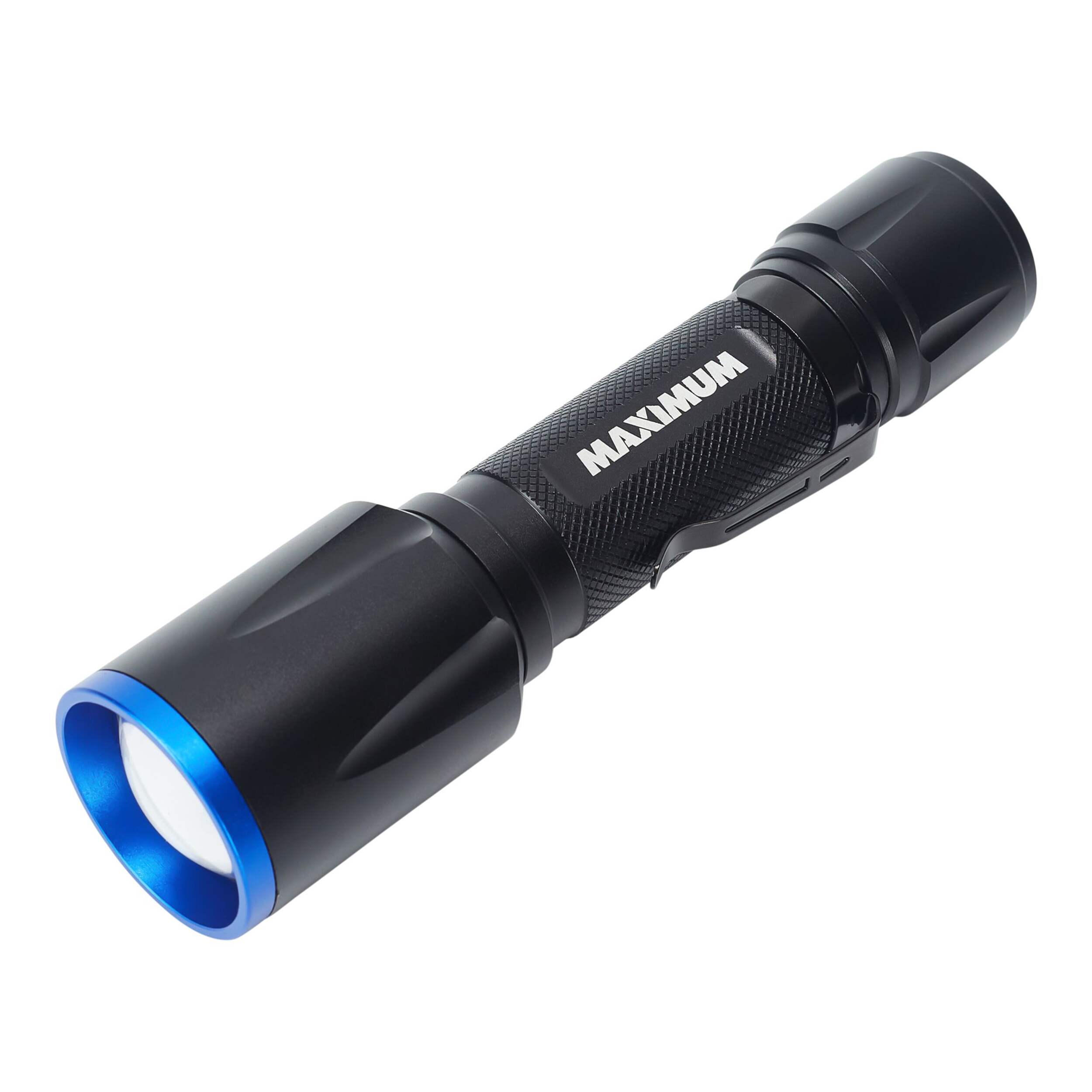 Maximum Dual power 1300 lumen flashlight Overhead_Plunge
