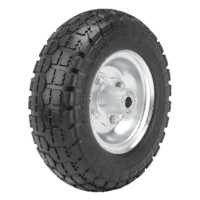 Mastercraft polyurethane foam Puncture-Proof Airless Tire, 10-in D x 3.5-in W Front_Angled_Right