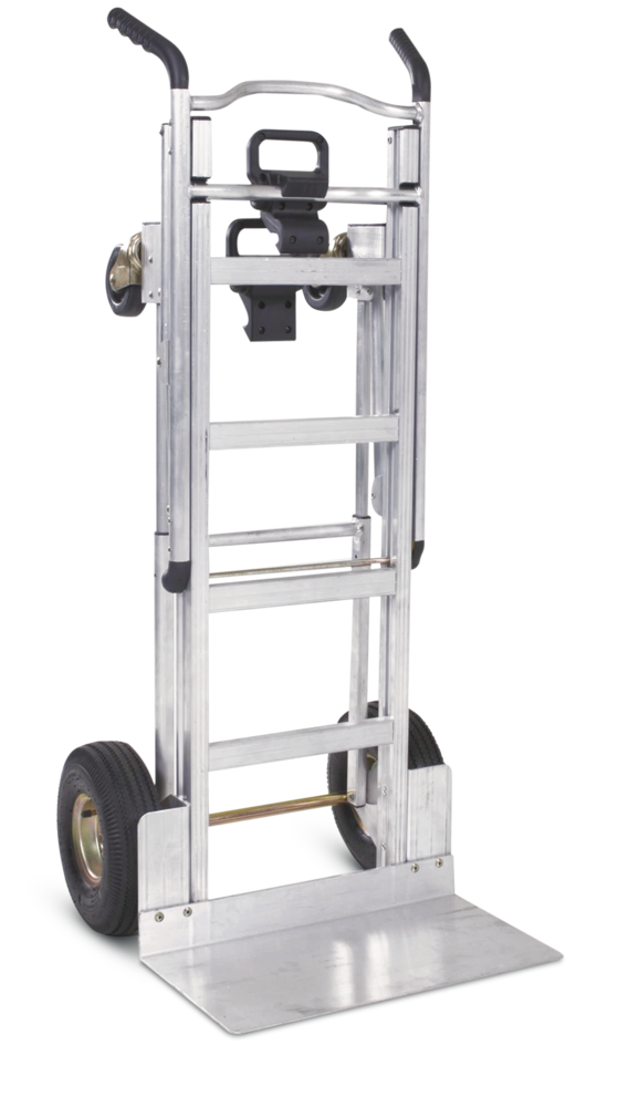 Cosco Aluminum Hybrid Assisted Hand Truck with FlatFree Wheels, 1000