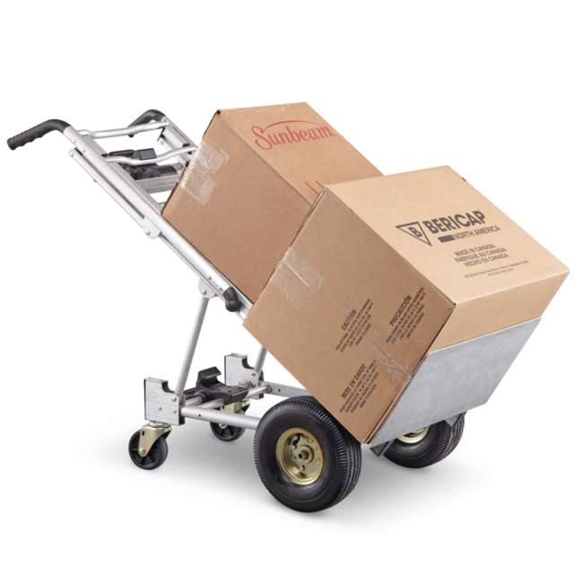 Cosco Aluminum Hybrid Assisted Hand Truck with FlatFree Wheels, 1000