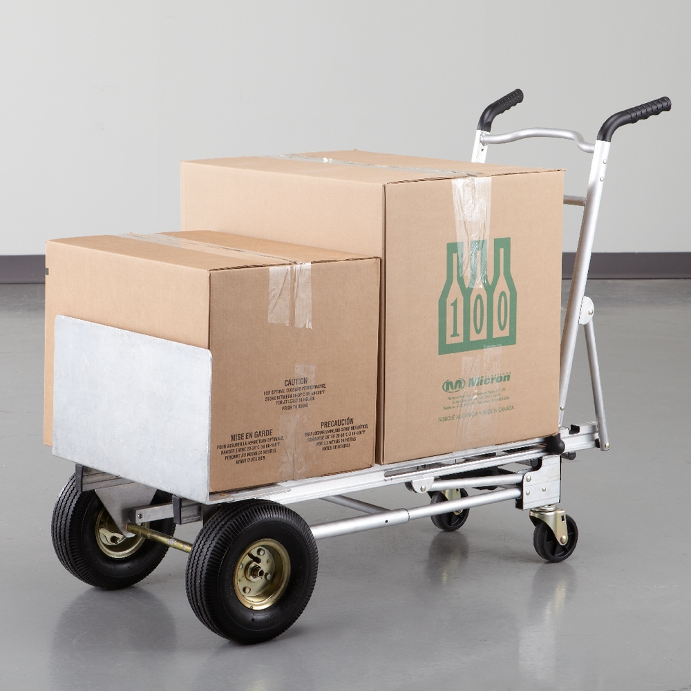 Cosco Aluminum Hybrid Assisted Hand Truck with FlatFree Wheels, 1000